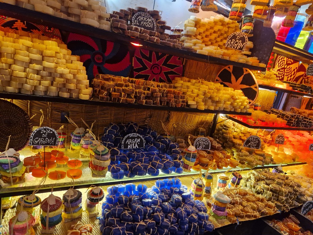 Marrakech — souks et savons artisanaux